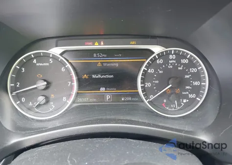 2021 Nissan Sentra Sv Xtronic Cvt z USA, uszkodzony, nr VIN 3N1AB8CV7MY209089